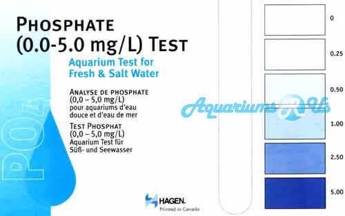 Phosphate Colour Chart